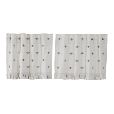 Ruffled Cafe Curtain
