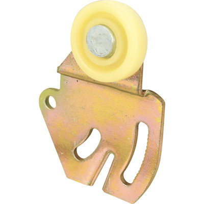 Rouleau de porte de placard plat en nylon 7/8 po pour portes coulissantes (paquet de 2)