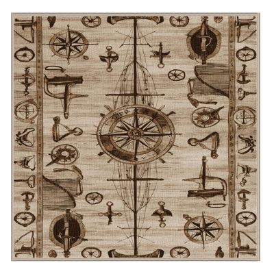  Tapis nautique historique lavable