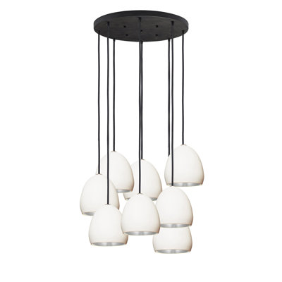 Leaf 8 - Light Cluster Geometric Chandelier