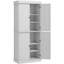 Garde-manger autoportant avec portes et tablettes pour rangement de cuisine | Idée de cadeau-1702288202