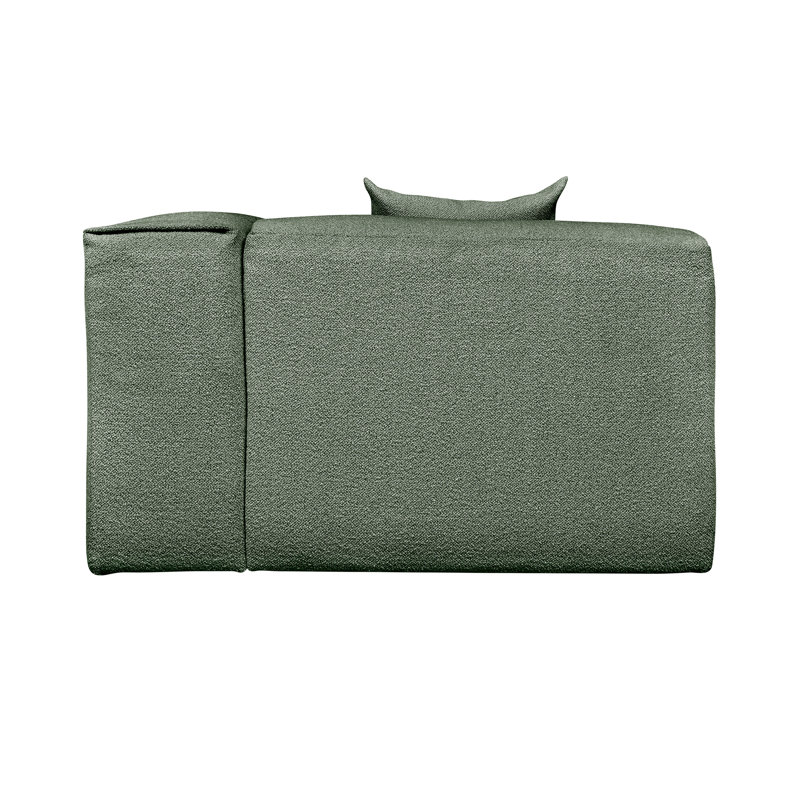 Nest Modular Right Arm Chair, Morris Pine