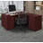 Regency Legacy L Desk with Double Full Pedestal Drawer Unit-73375498-73375500