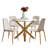 Folmar 5-Piece Dining Set with Round Table-95092232