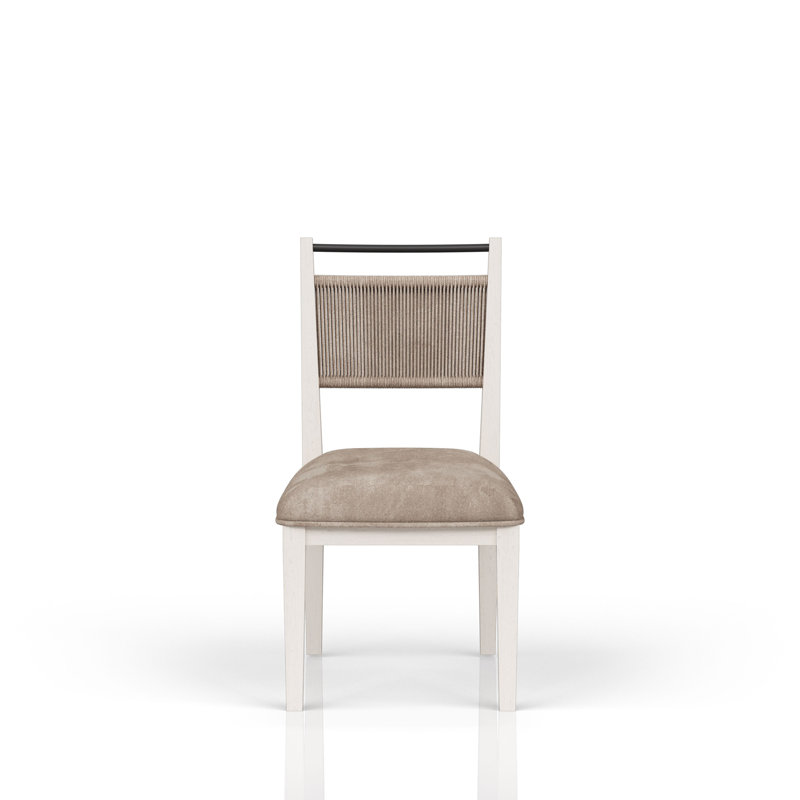 Rope Back Chair (Set Of 2), Beige