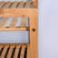 Panier inclinable avec panier pliable - Économisez de l'espace et du rangement pratique pour le lavage de la salle de bain