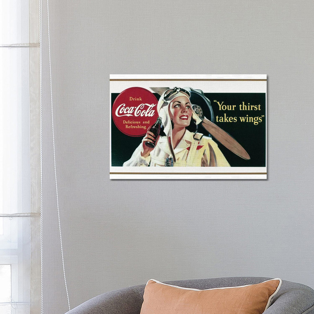 " Coca-Cola Ad, 1941 " East Urban Home 