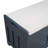 Storage Bench With 3 Shutter-Shaped Doors, Shoe Bench With Removable Cushion And Hidden Storage Space-791716171