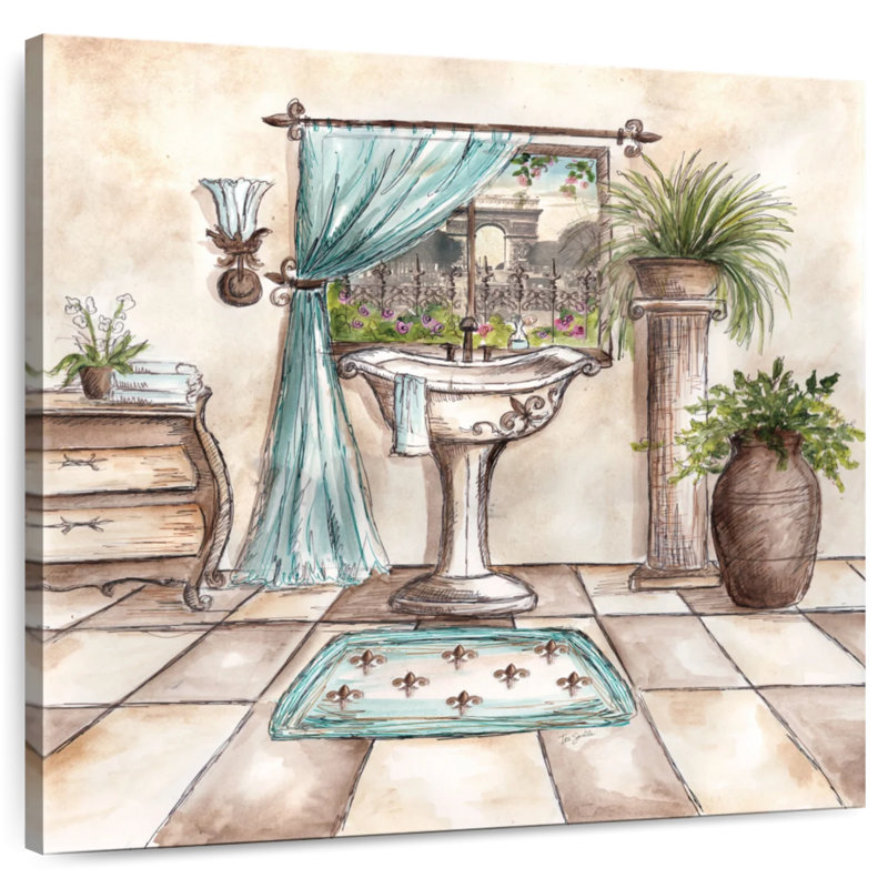 Lilie Paris Bath II, H 10 po x l 10 po