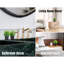 Faux plantes 4 paquets de plantes artificielles petites plantes artificielles noires accessoires de salle de bain pour Halloween salle de bain cuisine maison table basse bureau bureau intérieur