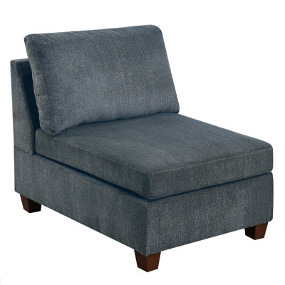 MODULAR SET - Chenille Fabric Sectional Sofa
