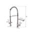 AvaMalis Pull Down Kitchen Faucet-87348622