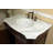Elbridge 34.6 " W Freestanding Standard 1 Single Vanity Bathroom Vanity With Carrara Marble Top