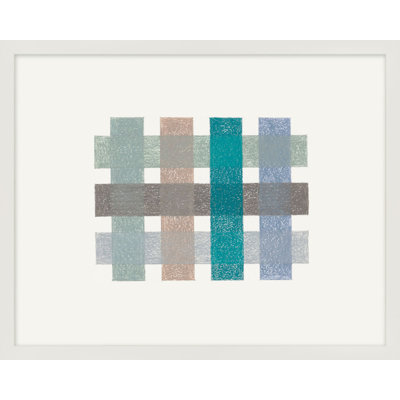 Untitled (Gridlock) No.3 By Beth James - Framed Wall Art