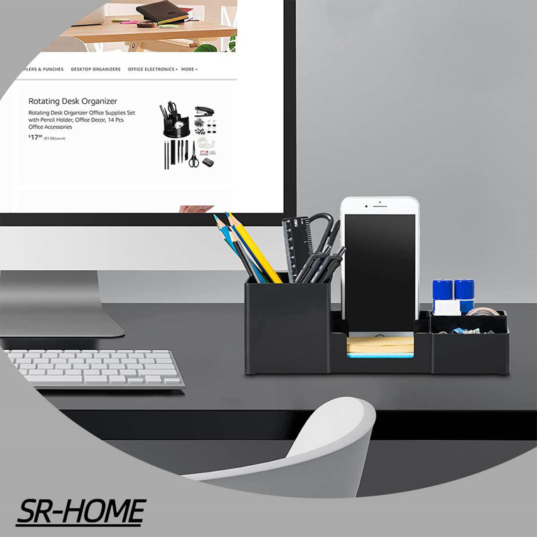 SR-HOME Plastic Desk Organizer