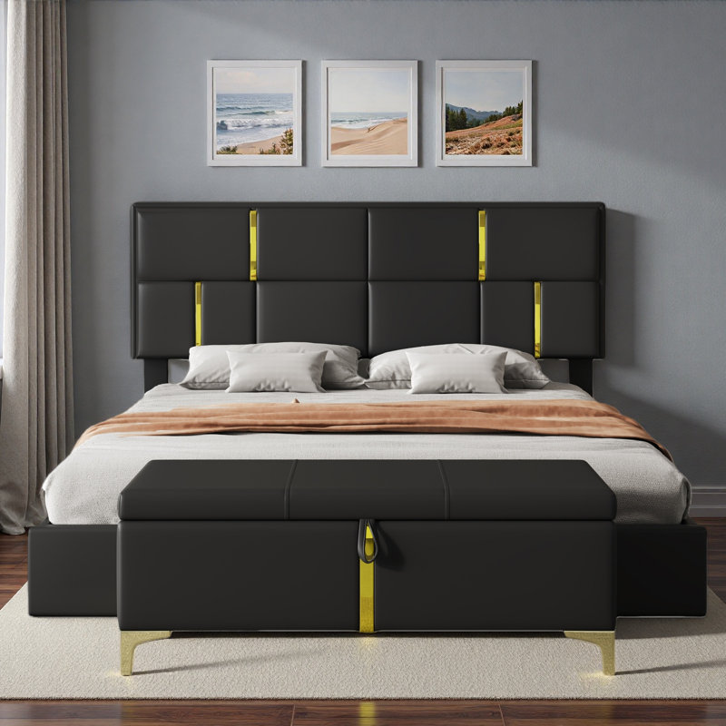 Aneekha Piece Bedroom Set, Black