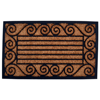 30 po x 18 po tapis de porte extérieur antidérapant Needville