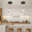Luminaire suspendu 3 lumières DEL -2016696043