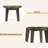 Outdoor 16" Acacia Wood Side Table-929617793