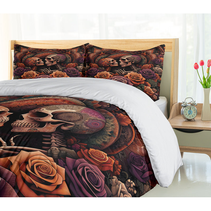 Hippie Duvet Cover, Queen Duvet Cover + 2 Standard Shams