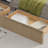 Modern Queen Size Storage Upholstered Tufted Bed Frame,sofa Bed Frame With Comfortable Backrest And Armrests-295574416