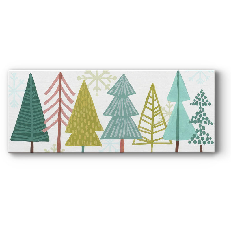 Collection Modern Holiday, impression sur toile, H 24 po x l 60 po x P 1,5 po