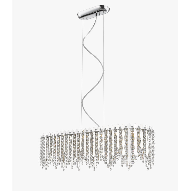 Rubenstein 6 - Light LED Crystal Pendant