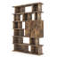 Bibliothèque industrielle 86 "avec armoire de rangement H 86"