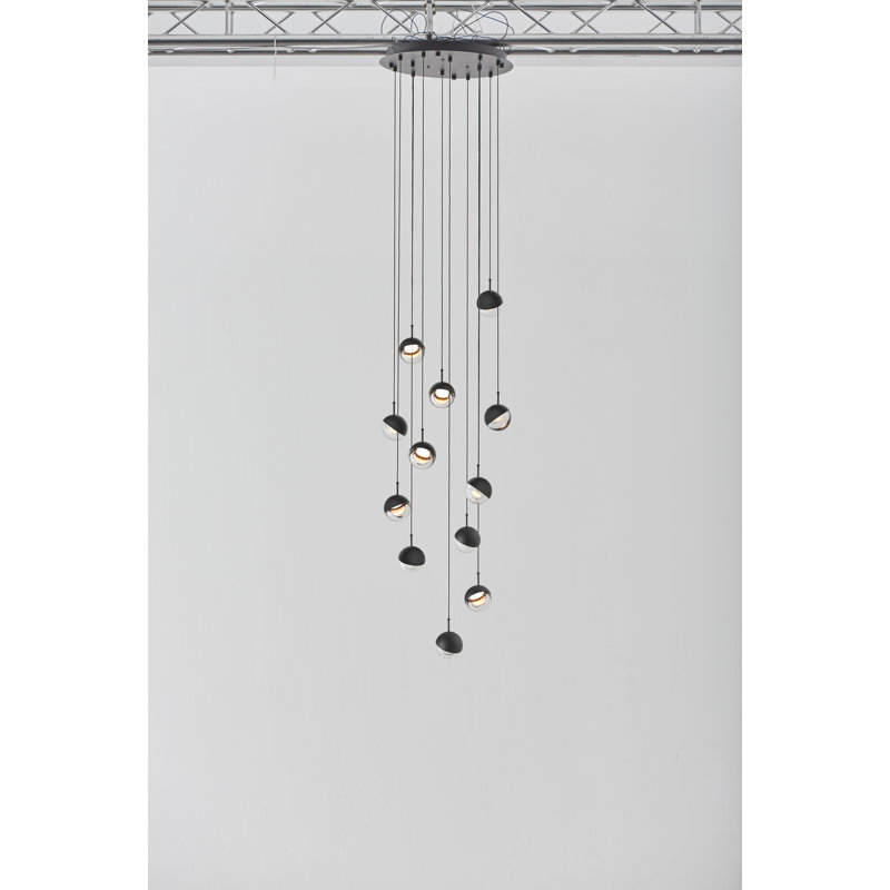 Dora 12 - Light Pendant, Black