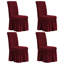 Housse pour chaise de salle à manger à coussins carrés 3D Spandex-1081507404-1170914896