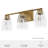 Jasmine Roth 3 - Light Dimmable Vanity Light