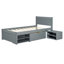 Lit plateforme avec tiroir et deux tablettes-113271234-113271232
