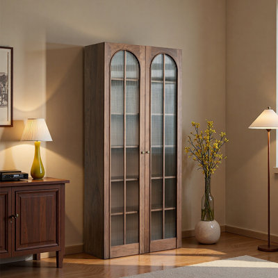 American style retro floor mounted bookcase