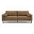 85'' Faux Leather Sofa