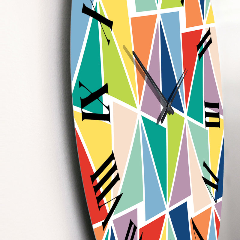 Horloge murale multicolore, Petit