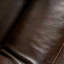 Canapé inclinable en cuir Raashi