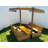 Aivituvin 47.2'' x 51.9'' Square Sandbox with Cover