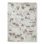 Wool Abstract Area Rug in Gray/White/Brown