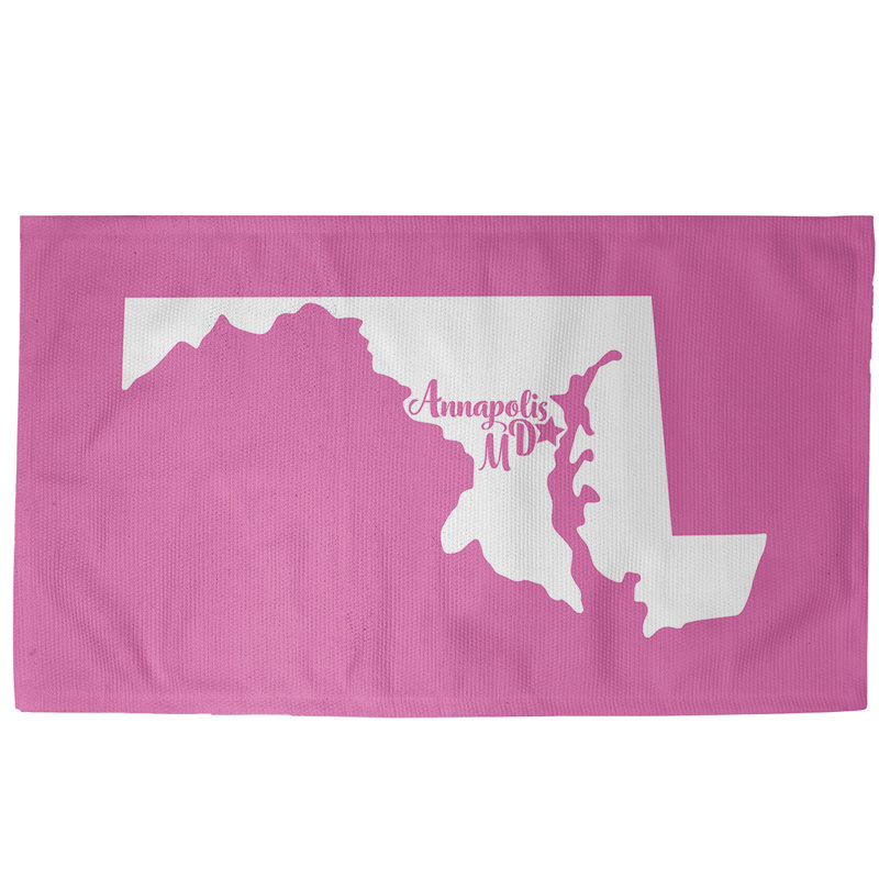 Tapis de zone rose annapolis maryland, Rectangle 5 pi x 7 pi
