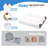 Ergonomic Contour Pillow for Side & Back Sleepers, Memory Foam Cervical Pillow for Neck Support & Shoulder Pain Relief-1265781526