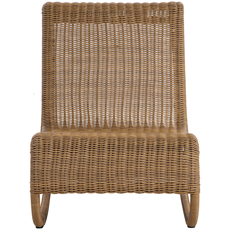 Antigua Wicker Outdoor Patio Rocker, Natural