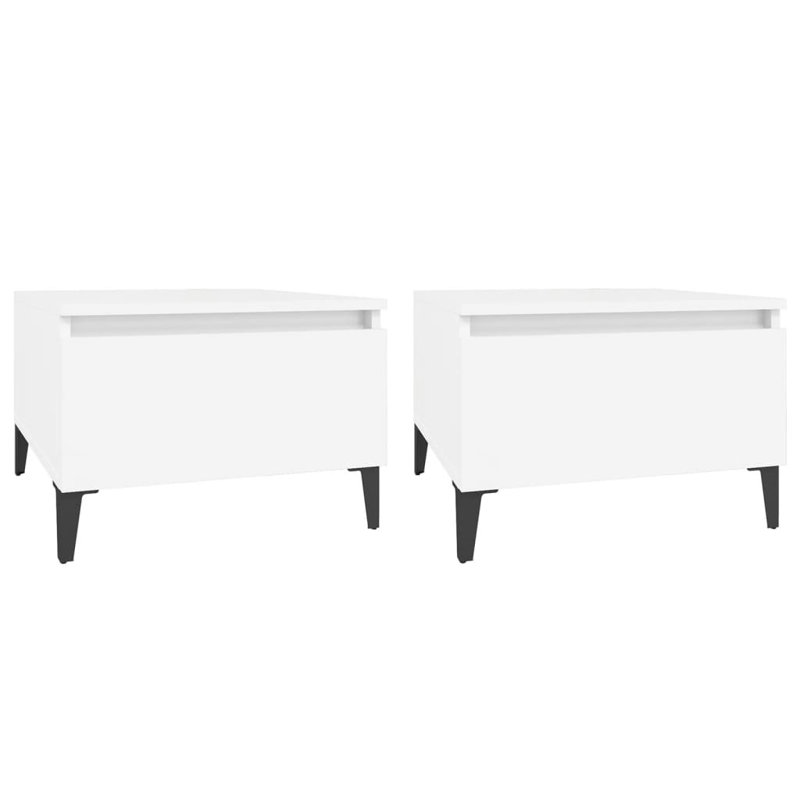 Leefke Side Table Set, White