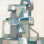 «Modern Pyramid» par Terri Burris, reproduction d'art sur toile tendue-55810077