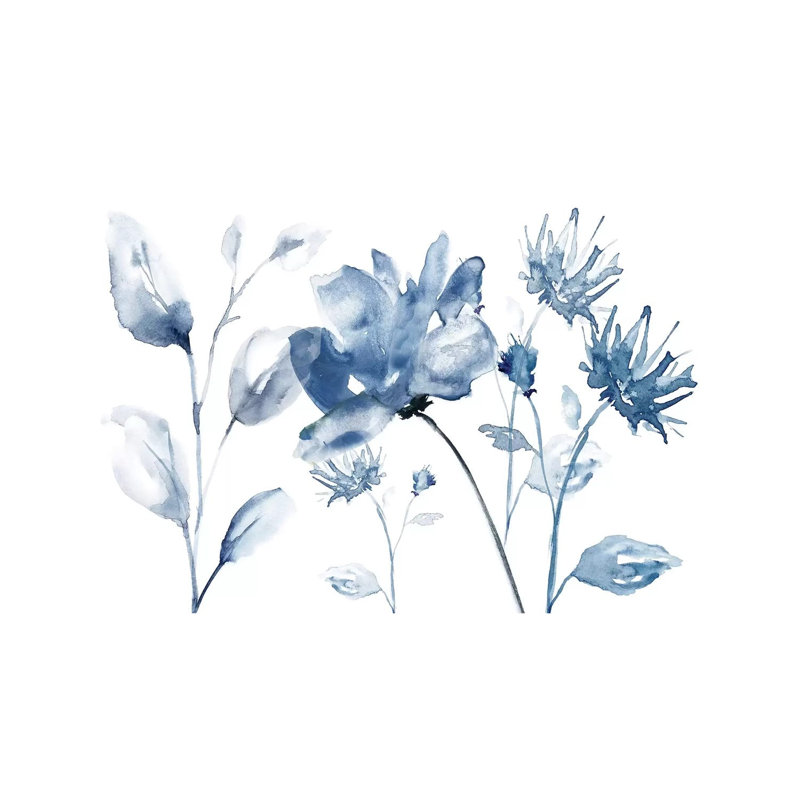 Translucent Blues II by Nan - Wrapped Canvas Painting, 66.04 cm H x 45.72 cm W x 3.175 cm D