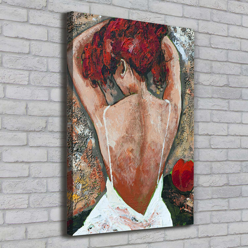 Woman - Wrapped Canvas Print