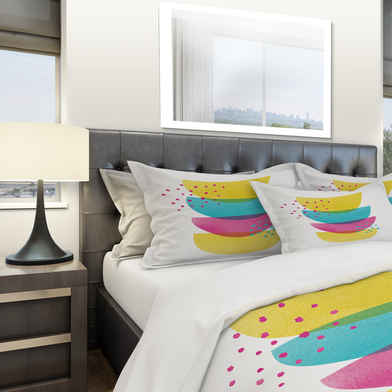 Ensemble de housse de couette minimaliste équilibre ii, Housse de couette très grand + 2 taies décoratives