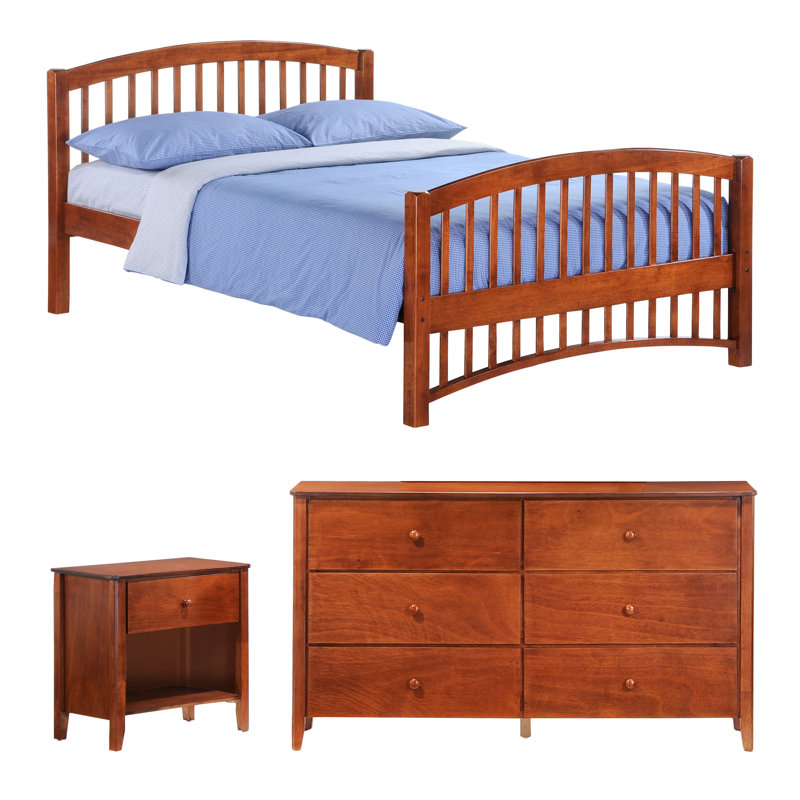Ensemble de chambre configurable avec lit à panneaux complet Brancaster