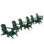 Chaise Adirondack en plastique avec table et repose-pieds Altura-91481965