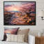 «Pink and Blue Cherry Blossom III», reproduction sur toile-2081361461-2081361460