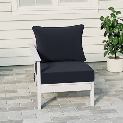 Deep Seating Left Arm Chair With Cushions